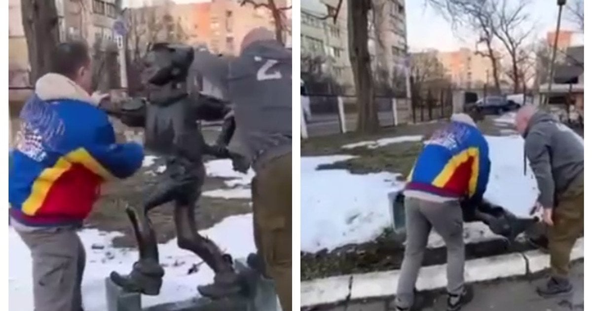На Академмістечку «декомунізували» Буратіно